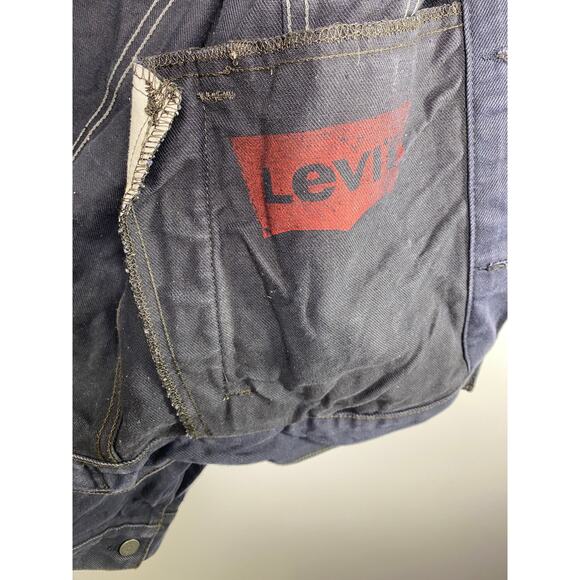 Levi's Blue Denim 100% Cotton Button Front Jacket Men's Size X-Large XL - Picture 7 of 8